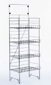Expositor para salgadinhos, biscoitos e pipocas com 4 bandejas 50 cm